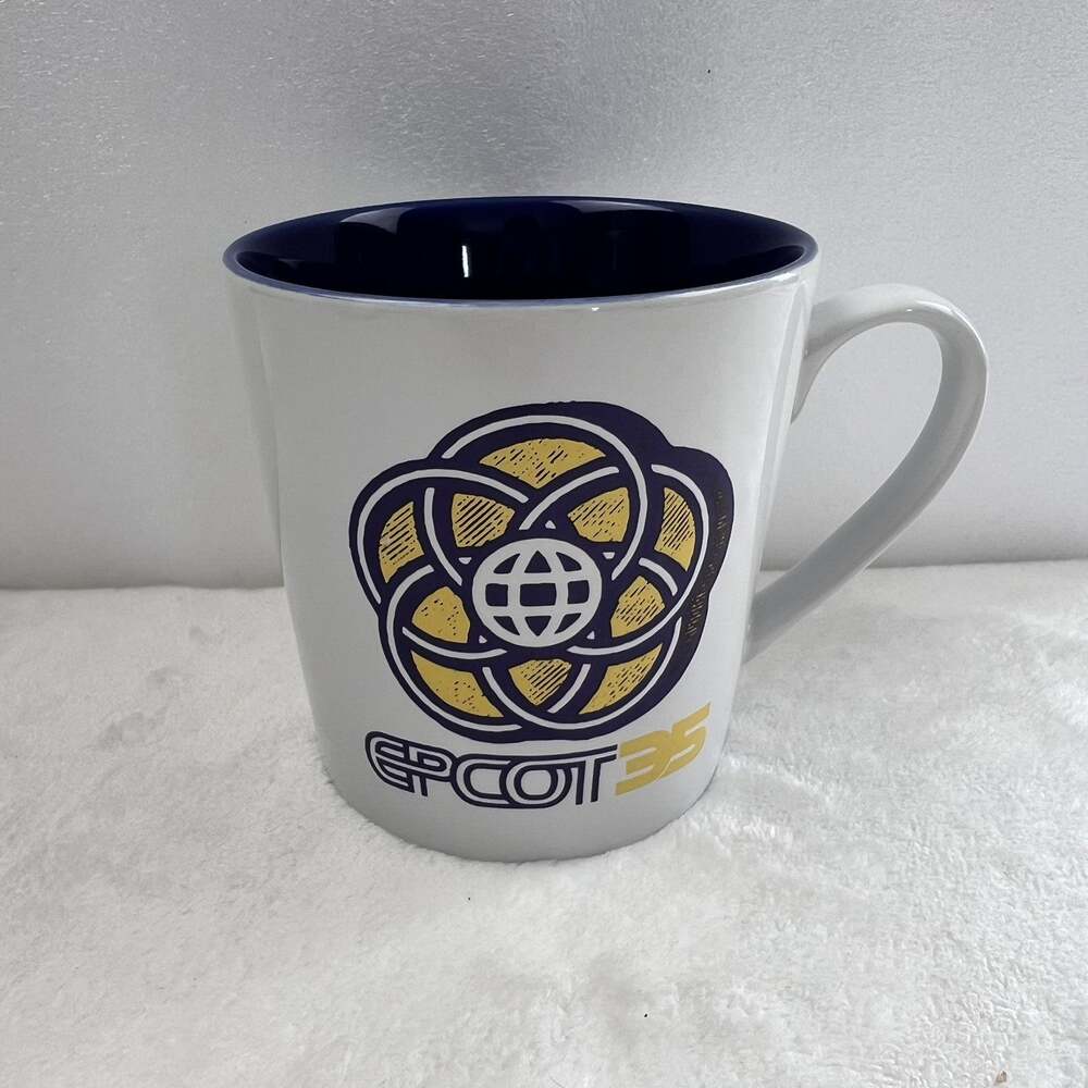 STARBUCKS Disney Parks EPCOT 35th Anniversary Coffee Mug Walt Disney World